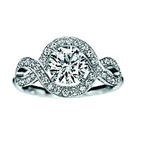 Lily Cluster Diamond Engagement Ring thumb.jpg