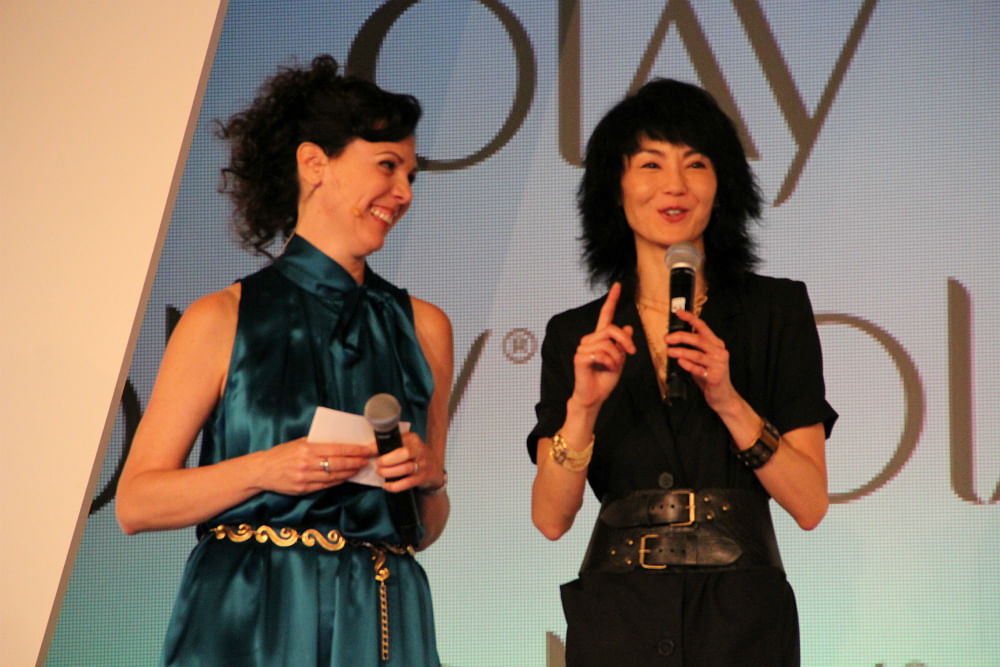Maggie Cheung in town for Olay 