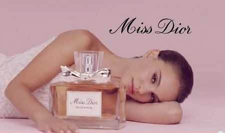 Natalie Portman romances a mysterious silver fox in flirty new commercial  for Miss Dior  Daily Mail Online