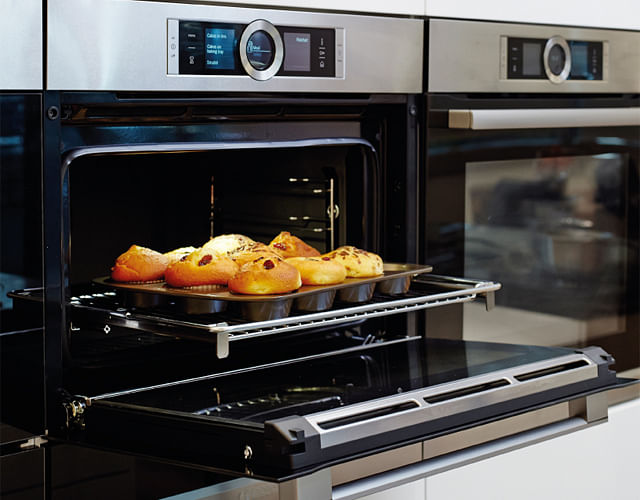 REVIEW Bosch CSG656RS1 built in combination steam oven Her