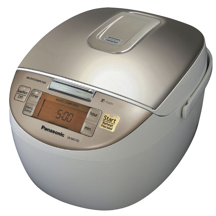 Product Tour: Panasonic SR-MGS102 Microcomputer Controlled Fuzzy Logic Rice  Cooker 