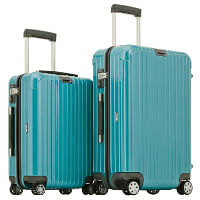 Rimowa Salsa Deluxe Ipanema Blue Metallic 2013 Special Edition suitcases THUMBNAIL