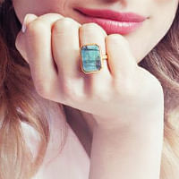 Ringly cocktail ring is fashionable wearable technology THUMBNAIL