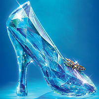 SWAROVSKI Cinderella glass slipper in real life THUMBNAIL