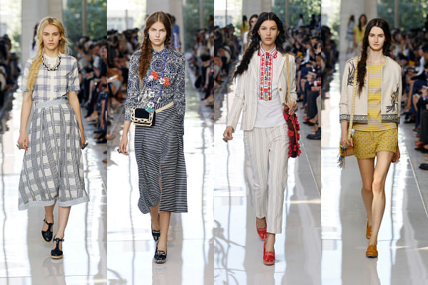 Tory Burch goes country tribal at NYFW - Her World Singapore