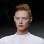 Tangerine lips at the Rick Owens Spring Summer 2012 show