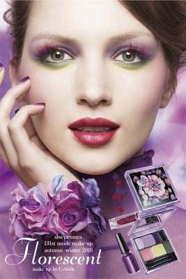 Guide To Wearing Shu Uemura's Colourful Autumn Winter Make Up