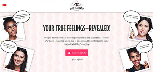 We found a website that analyses your brows to reveal your innermost feelings