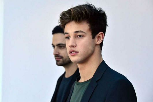 Instagram stars Cameron Dallas and Lucky Blue Smith cause uproar at Milan  Fashion Week - Her World Singapore