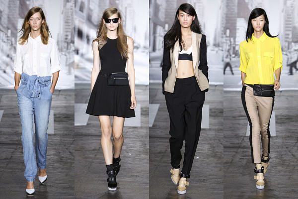 Urban athleticism for DKNY at NYFW