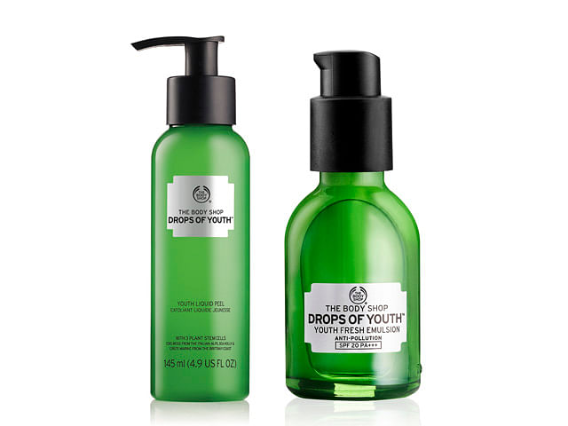 eco-friendly beauty brands singapore - body shop drops of youth