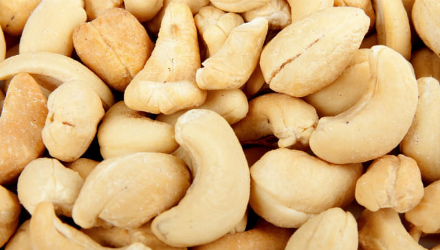 Food to reduce relieve stress health tips CASHEWS