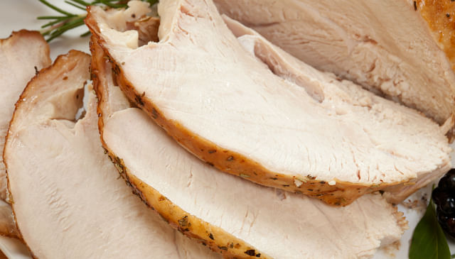 Food to reduce relieve stress health tips TURKEY BREAST