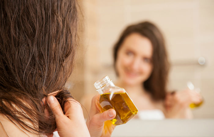 how to avoid greasy hair singapore - hair serums oils