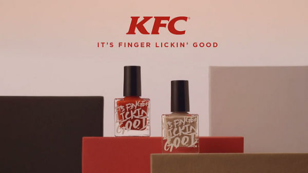 KFC chicken nail polish 