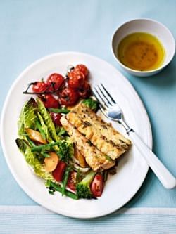 Tofu vegetable salad recipe from Paul and Stella McCartney's meat free cookbook
