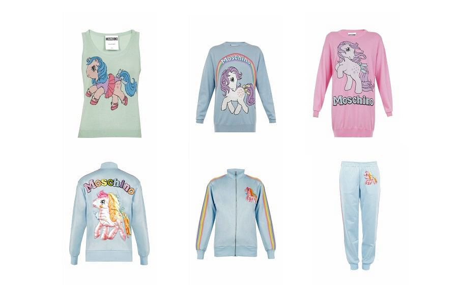 First look - The Moschino x My Little Pony Capsule Collection 
