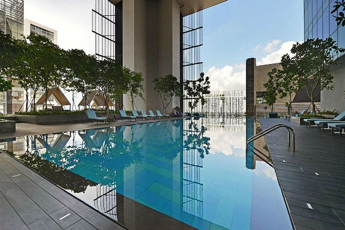 best new hotels singapore 2016 - oasia downtown club pool