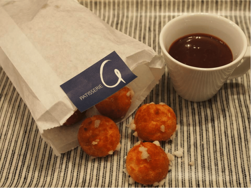 best hot chocolate in singapore - patisserie G