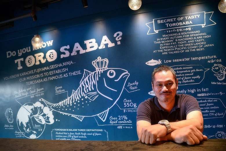 Sabar’s managing director Okada Ryo Japan Food Town Wisma Atria new japanese restaurants singapore