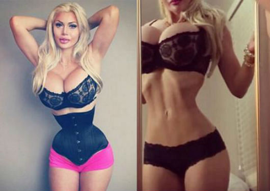 Woman with 16-inch waist may have to wear corset to stay alive - Her World  Singapore