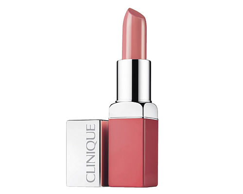 soft pink nude lipsticks singapore - Clinique Pop Lip Colour + Primer in Blush Pop and Sugar Pop