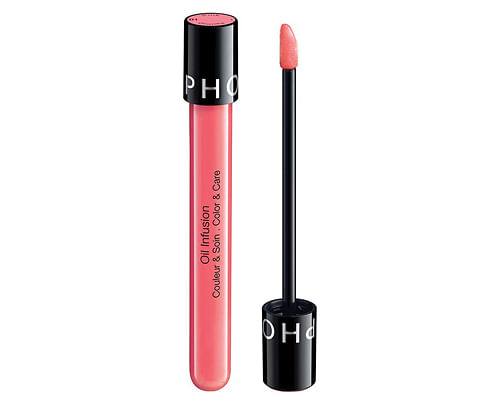 soft pink nude lipsticks singapore - Sephora Collection Lip Oil Infusion Color & Care in Pink Granita