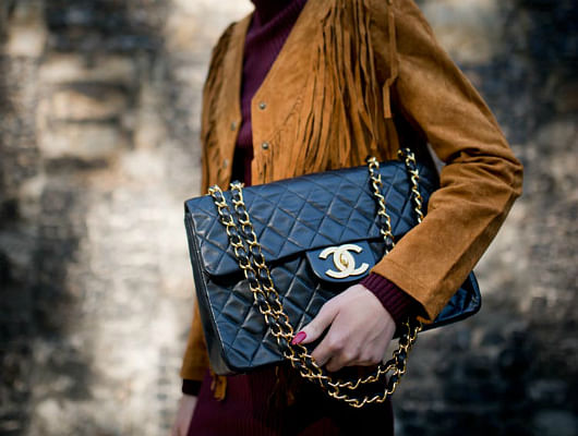 Only 54000 usd for Chanel Bag Black Calfskin Wood Chain Tote Online at  the Shop